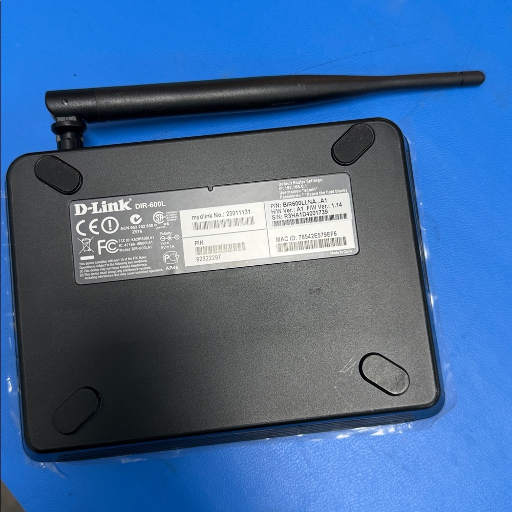 Two Pack OF DIR-600L - D-Link Wireless N150 Home Cloud Router - Picture 7 of 10